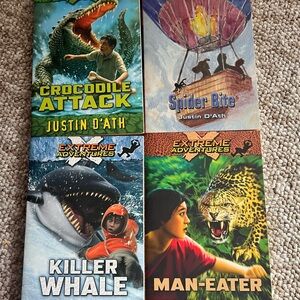 Extreme Adventures Kids Book Set by - 4 Exciting Titles